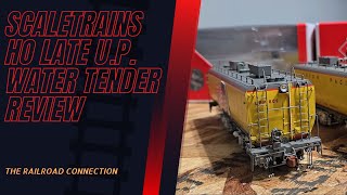 Scaletrains Ho late Union Pacific Water tender review [upl. by Nalla]