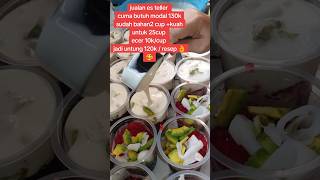 pantes aja laku 1200 cuphari rahasia es teler viral‼️ [upl. by Yadroc11]