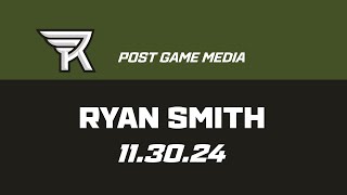 Ryan Smith Post Game  113024 [upl. by Risteau919]