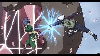 Naruto Kakashi Shino and Sai vs Guren and Gozu HD [upl. by Feirahs]