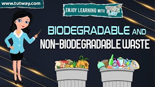 Biodegradable and NonBiodegradable Waste  Waste Management  How to Recycle Waste [upl. by Yaned]