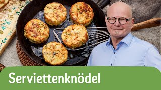 Serviettenknödel nach Omas Rezept – die perfekte Beilage fürs Weihnachtsessen 🤶🎄  REWE Deine Küche [upl. by Deering]