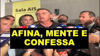 🔥😂BOLSONARO AFINA MENTE E CONFESSA🔥😂 [upl. by Lishe]