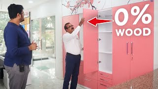 Steel Wardrobe हिंदी  Wardrobe Designs  Metal Furniture  Modular Furniture [upl. by Frodeen]