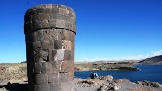 Ancient Energy Generating Towers Of Lake Titicaca Peru [upl. by Rats]