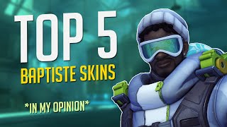 TOP 5 BAPTISTE LEGENDARY SKINS IN OVERWATCH 2 MY OPINION [upl. by Jammal177]