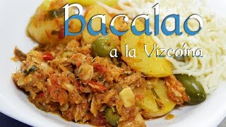 Bacalao a la Vizcaína Recetas de la abuela Oti [upl. by Leanahtan]