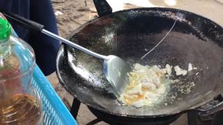 Simple Street Food  Chicken Fried Rice In Thailand [upl. by Aikehs17]