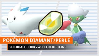 Pokémon Strahlender Diamant amp Leuchtende Perle Leuchtstein finden [upl. by Emixam]