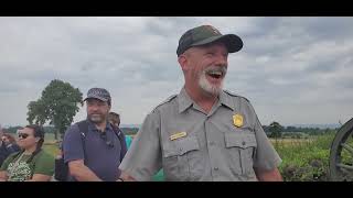 Hancock on July 3  Gettysburg Battle Walk with Ranger Matt Atkinson and Intern Christopher Busby [upl. by Raji]