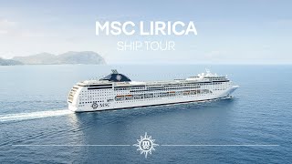 MSC LIRICA SHIP TOUR [upl. by Enelime]