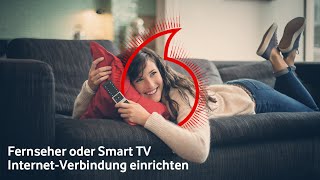 Vodafone TV InternetVerbindung einrichten [upl. by Enajharas]