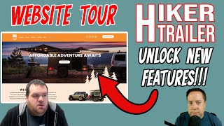 Hiker Trailer Website Tour with Robbie hikertrailer [upl. by Markos]