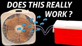 Homemade Air Conditioner Tested [upl. by Idelson]