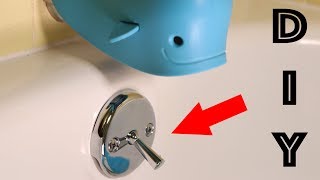 How to remove and replace a bathtub drain stopper [upl. by Kline355]