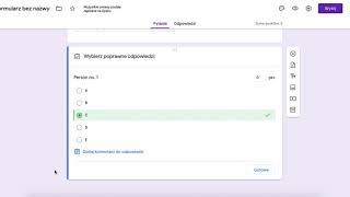 Formularze Google  tutorial [upl. by Ecnaiva895]