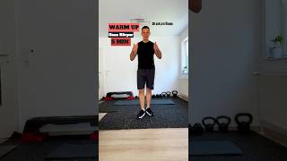 WARM UP 5 Min für jedes Training fitness sports homeworkout motivation fyp [upl. by Wainwright68]