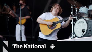 Singer Lewis Capaldi cancels tour to adjust to Tourettes [upl. by Arutak]