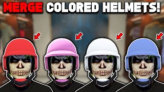 How To Merge Colored Bulletproof Helmets On Any Outfit Glitch In GTA 5 Online [upl. by Takeo621]