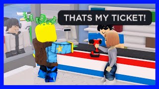 I Won The LOTTERY and KAREN TOOK MY TICKET SHOTS FIRED ERLC Karen Roleplay  Roblox [upl. by Nahtannoj]