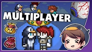 Terraria Multiplayer  Boss Highlights amp Funny Moments [upl. by Jerri]