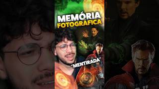 Memória fotográfica É MENTIRA react doutorestranho marvel [upl. by Nalyad]