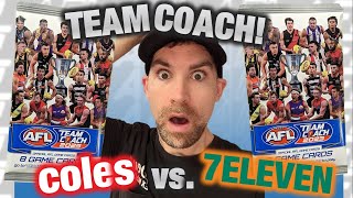 I Pull The Rarest Card And Lose My Mind 🤯🤯 AFL TeamCoach 2023  Coles V 7 Eleven [upl. by Natal]