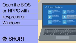 How to open the BIOS on your HP computer  HP Support [upl. by Rimaj283]