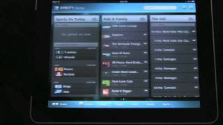 DirecTV iPad Remotemp4 [upl. by Anilat]