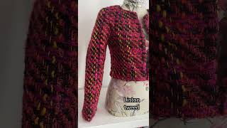 1980 Linton tweed fashion sewing beading [upl. by Tterab83]