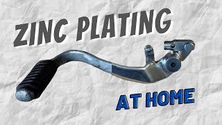 Zinc Plating at Home  Easy Electrolysis amp Electroplating [upl. by Arymat]