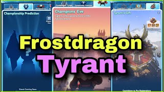 Live Frost Dragon Tyrant Commentary Whiteout Survival [upl. by Ziagos698]