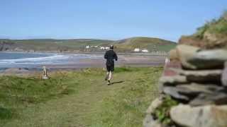 Croyde Ocean Triathlon  run route [upl. by Gerk52]