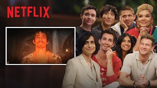 The Umbrella Academy Cast Answers Burning Fan Questions  Netflix [upl. by Madden]