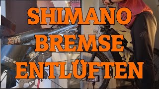 🚨Shimano Bremse entlüften  als Beispiel die XT8120 [upl. by Annemarie]