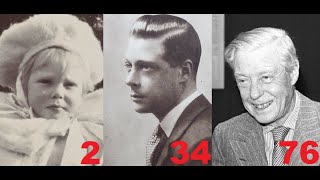 Edward VIII from 0 to 77 years old [upl. by Hyps]