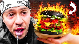 THE 5 MILLION SCOVILLE BURGER pure pain [upl. by Akenahc]