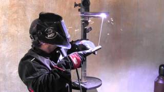 Stick Welding Tips for a 4g Overhead Weld Test [upl. by Kappenne646]