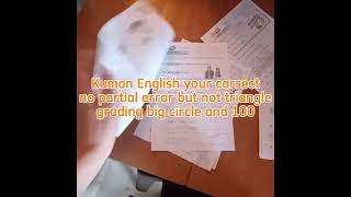 Kumon English grading [upl. by Yendis]