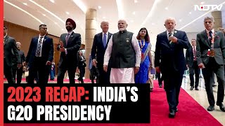 2023 Recap Glimpses From Indias G20 Presidency [upl. by Maitilde]