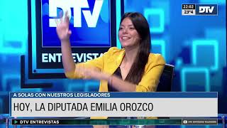 María Emilia Orozco en DTV Entrevistas con Horacio Embon  Programa 33 [upl. by Holland122]