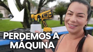 PERDEMOS NOSSA MÁQUINA DE PINTURA MENINO TÁ TRISTE 😢 MAS FIZ SURPRESA E COMPREI UMA NOVA PRA ELE [upl. by Nicky]