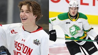 San Jose Sharks Draft Macklin Celebrini and Sam Dickinson in First Round of the 2024 NHL Draft [upl. by Rednave]