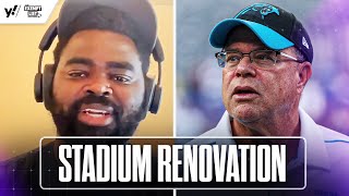 🗣️ REACTION to PANTHERS getting approval for STADIUM RENOVATIONS  The Exempt List  Yahoo Sports [upl. by Rosemari]