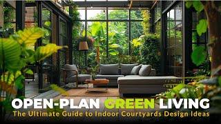 OpenPlan Green Living The Ultimate Guide to Indoor Courtyards Design Ideas [upl. by Reginnej]