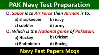 Navy Test Preparation 2023  Pak Navy Test Preparation  Navy Test Mcqs  Pak Navy Past Papers 2023 [upl. by Ozneral]