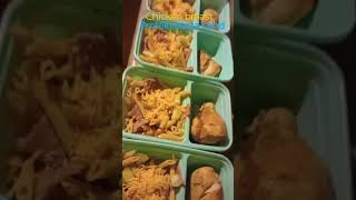 Hi protein pasta salad with baked chicken [upl. by Dhiman415]