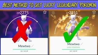 Best Way To Get A Lucky Legendary Pokemon In Pokemon Go [upl. by Philcox]