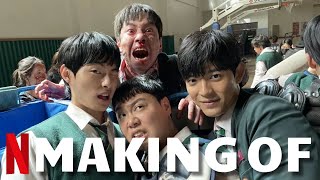 Making Of ALL OF US ARE DEAD Part 3  Best Of Behind The Scenes amp Funny Cast Moments  Netflix [upl. by Tice]