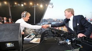 Armin van Buuren amp The Royal Concertgebouw Orchestra perform for new Dutch king WillemAlexander [upl. by Lorrayne]